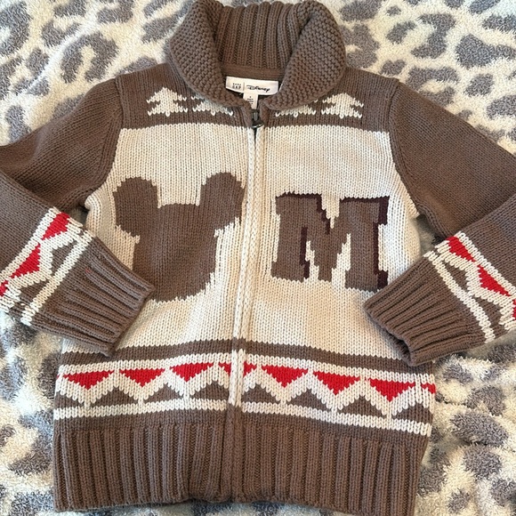 Gap Mickey Mouse Intarsia Sweater - Picture 2 of 5